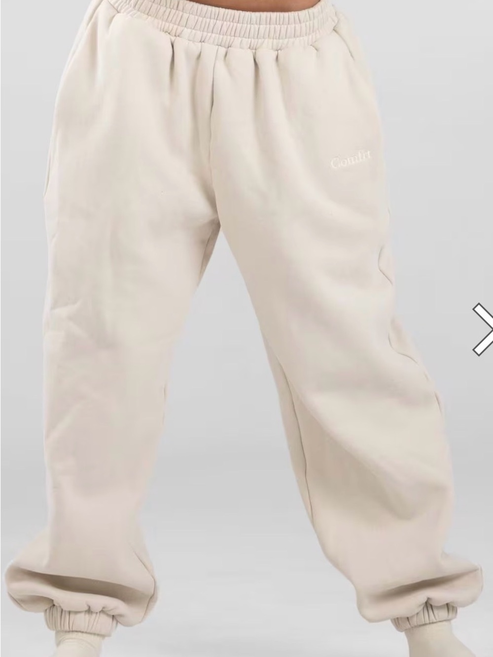 Comfrt Signature Sweatpants - Bone
